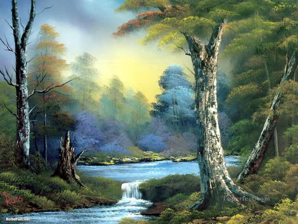 water BR freehand landscapes Oil Paintings